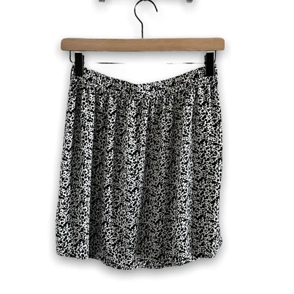 Abound Cow Print Mini Skirt - Picture 3 of 7